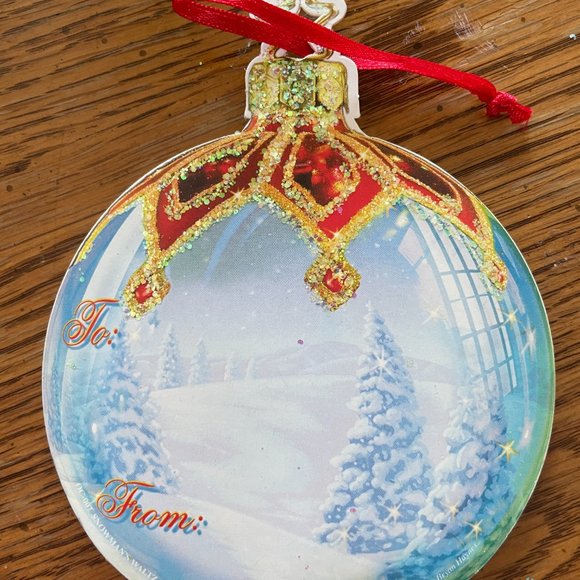 Christmas Popup Ornament Card Snowman Waltz Lot of 13 NEW - Picture 4 of 4